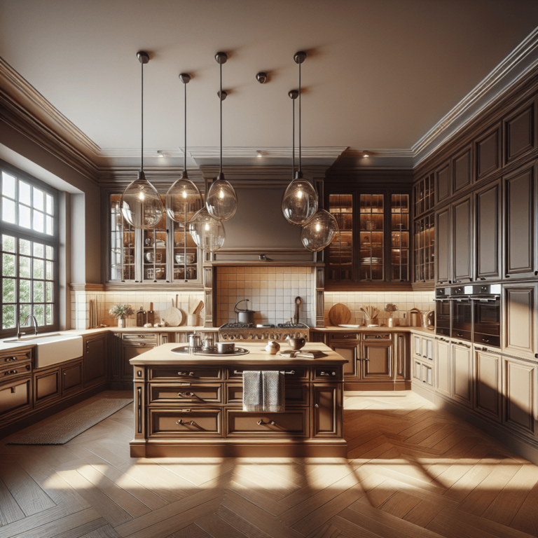 braune Amerikanische Küche-Essen