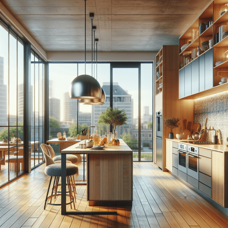 bunte Anrichte Küche-Essen