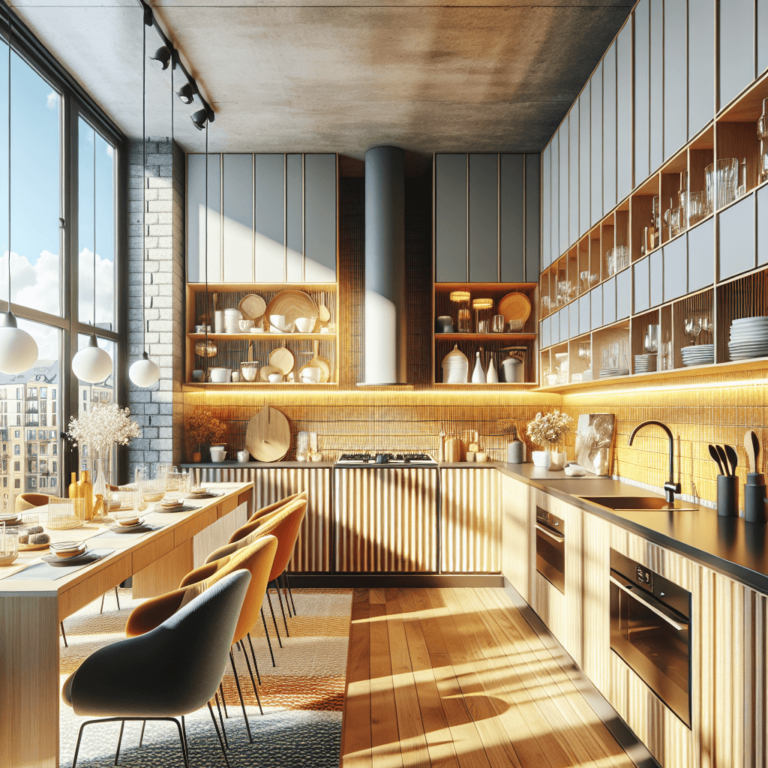 bunte Komplett Küche-Essen