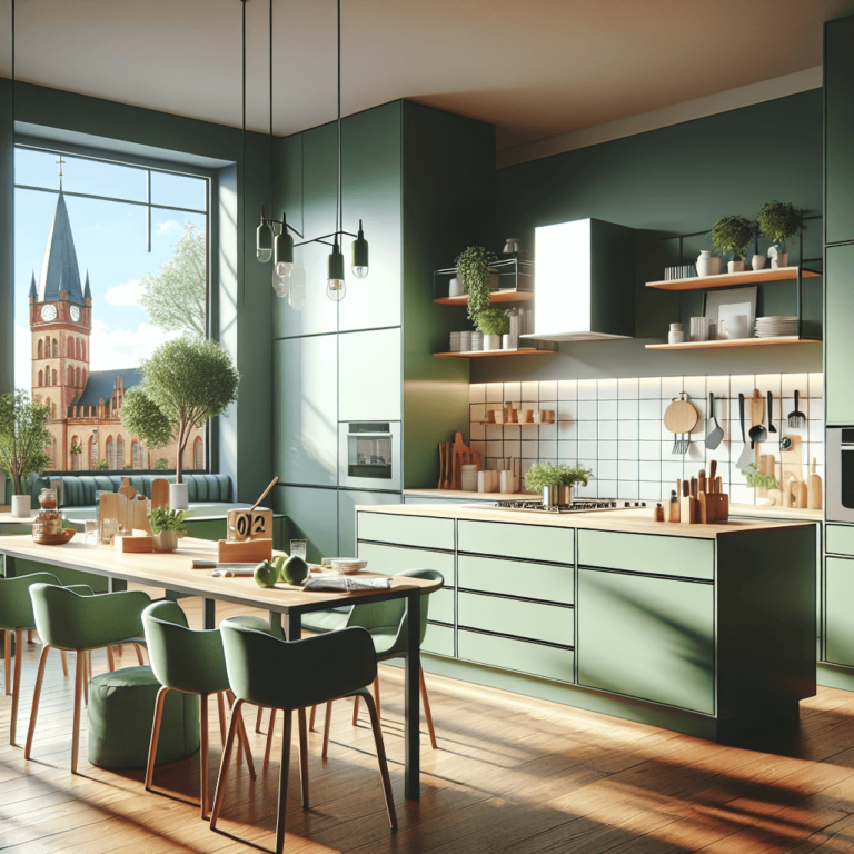 grüne Amerikanische Küche-Essen