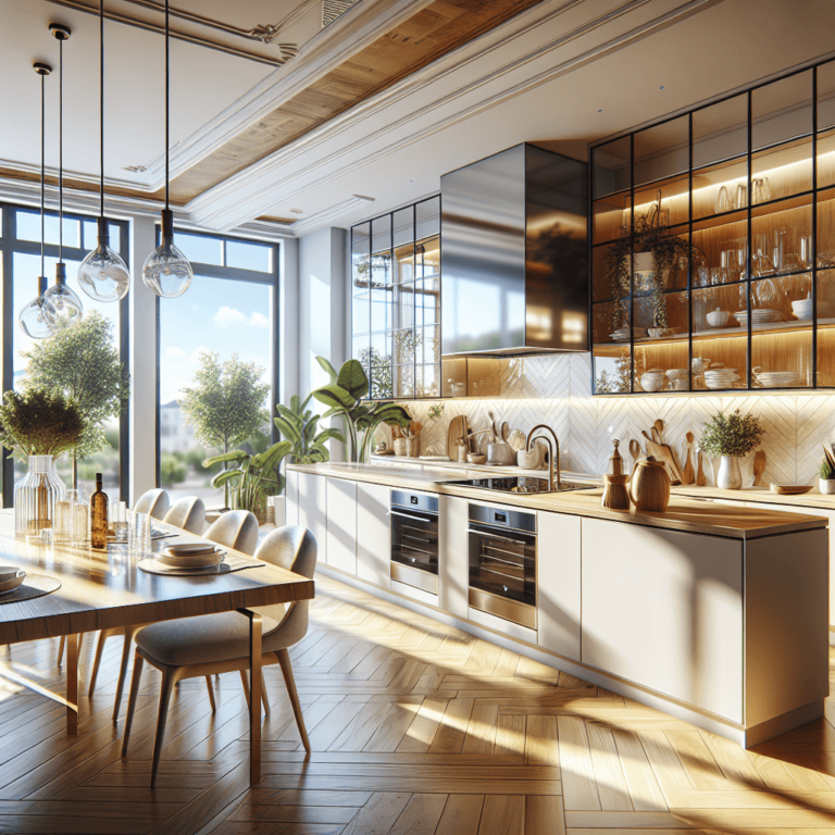 hochglanz Amerikanische Küche-Essen