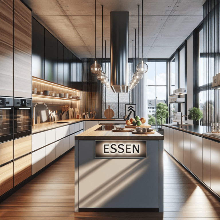 hochglanz Barrierefreie Küche-Essen