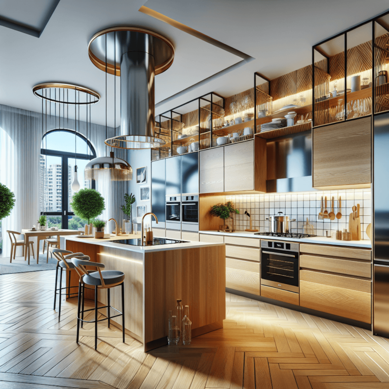 hochglanz Design Küche-Essen