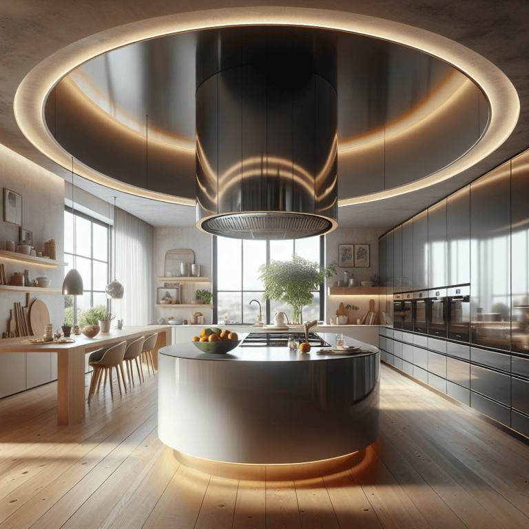 hochglanz Rondell Küche-Essen