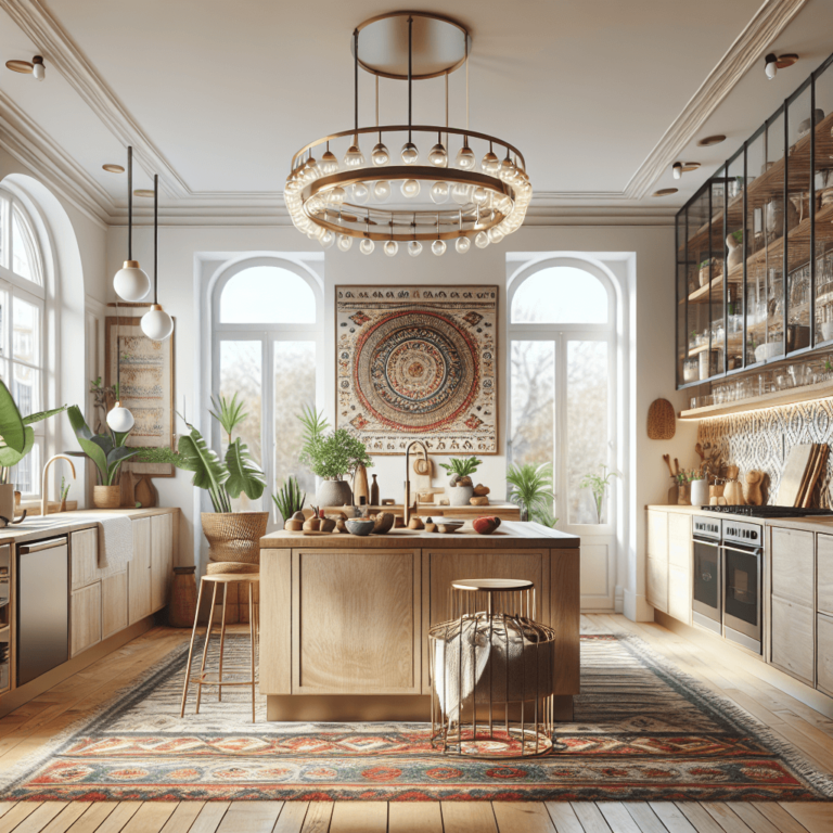 matte Boho Style Küche-Essen