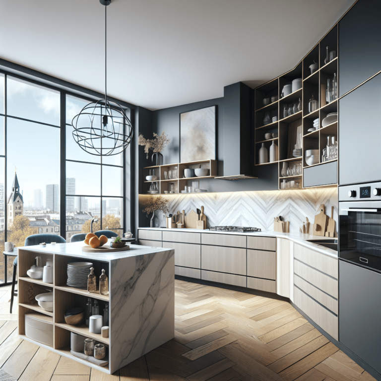 matte Eck-Küche-Essen