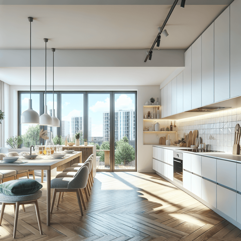 weiße Anrichte Küche-Essen